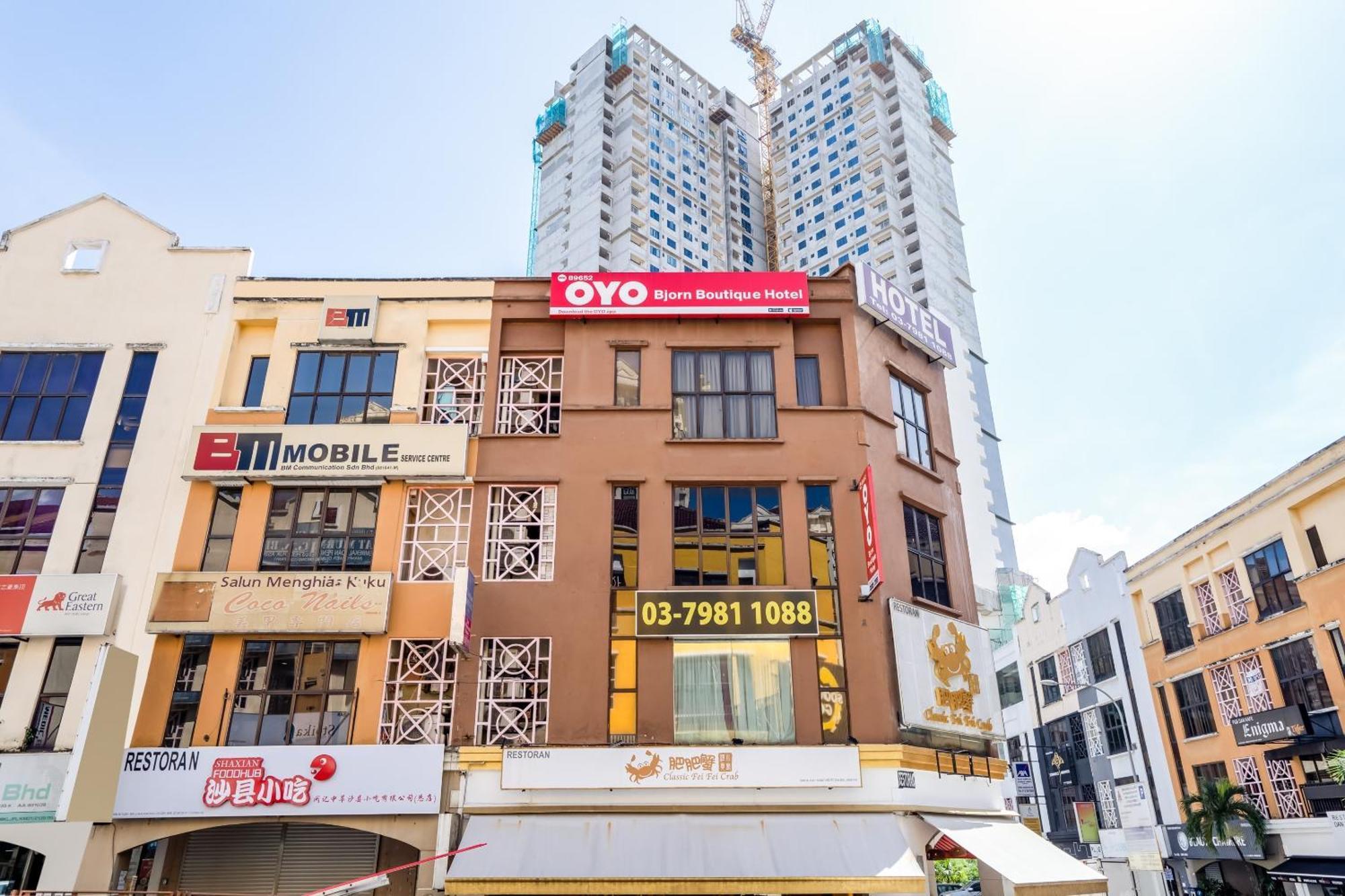 Oyo 89652 Bjorn Boutique Hotel Kuala Lumpur Exteriör bild